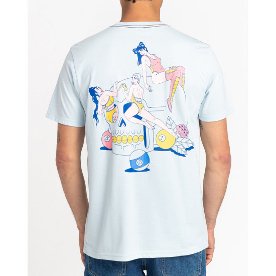RVCA Ανδρική κοντομάνικη μπλούζα Skull Club-Short Sleeve T-Shirt For Men